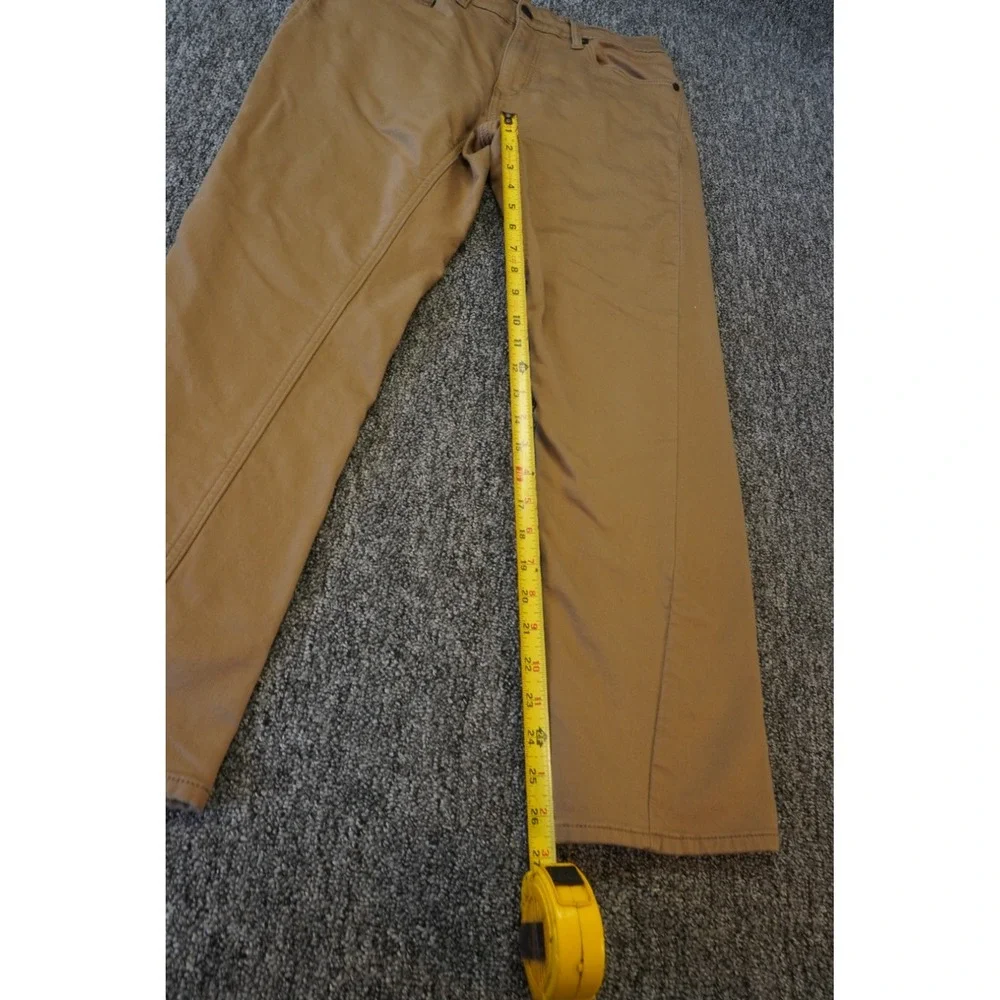 Banana Republic Pants Men 32x30 Khaki Cotton Stretch Casual Pockets Straight Leg